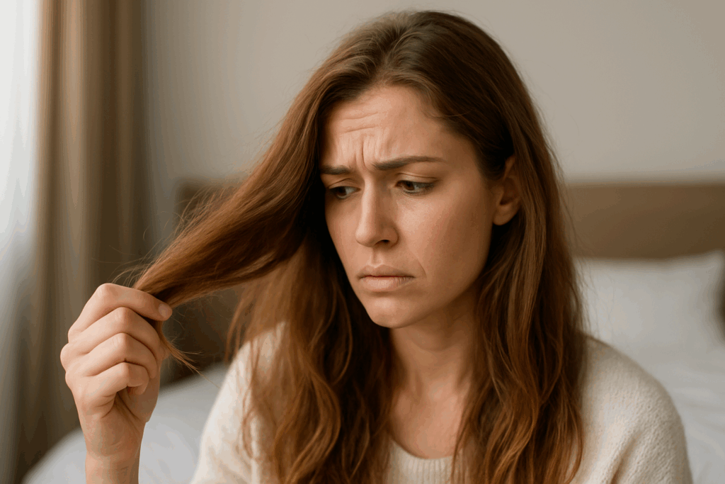 la tiroides y la salud del cabello